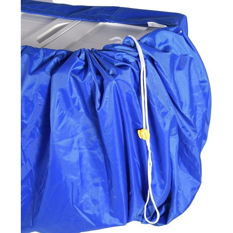 Spritzwassergeschützte Schutzhülle zum Reinigen und Abstauben von Wandklimaanlagen – Blau – Groß – Wasserdichtes Material (1/5)