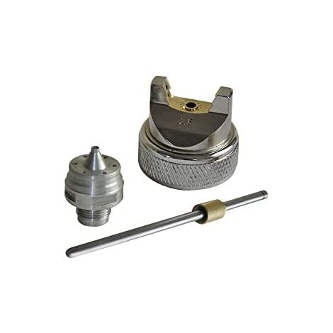 Lackdüsensatz Mota P700-K25 Edelstahl 2.5 mm Silber (1/2)