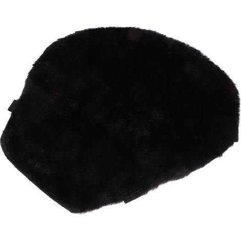 Coussin de selle de moto moelleux et thermorégulateur, taille universelle, coussin de selle en peluche (1/5)