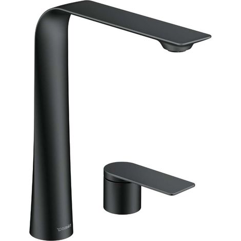 Duravit D.1 Mélangeur lavabo 2 trous XL, sans vidage escamotable, (1/2)