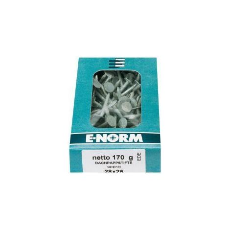 Clavos para cartón embreado (SB), galvanizado de caliente, 2,0 x 20 (Por 40) (1/2)