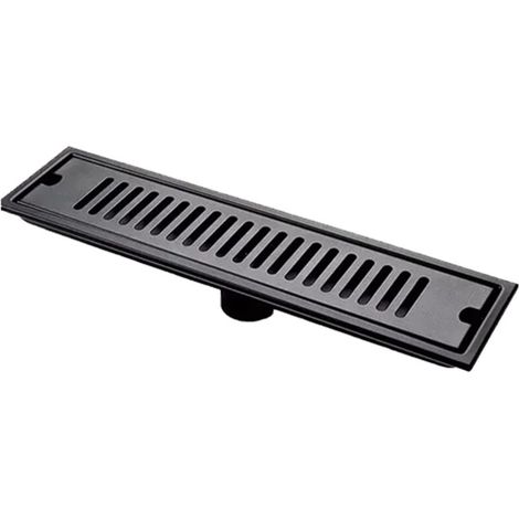 Rectangular Floor Drain 304 Stainless Steel Smooth Surface Fast Drainage Deodorant Shower Linear Drain for Home (1/5)
