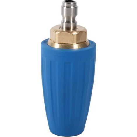 1 Buse Rotative,Accessoire Nettoyeur Haute Pression,Connexion Rapide 1/4',Turbo Jet,Efficace Béton Asphalte