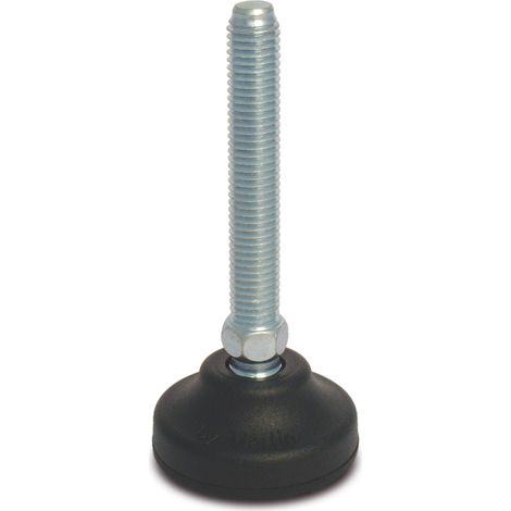 Pied réglable RS PRO Diam 50mm M12 x 75mm capacitéx 1100kg ( Prix pour 1 )