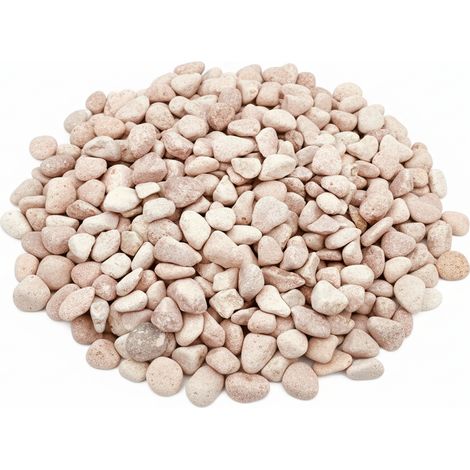 Canto rodado Rosa Toulouse - Saco 20 kg. - 6-12 mm