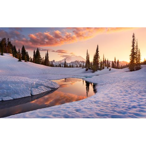 Papier peint panoramique naturel America the Beautiful (1/4)
