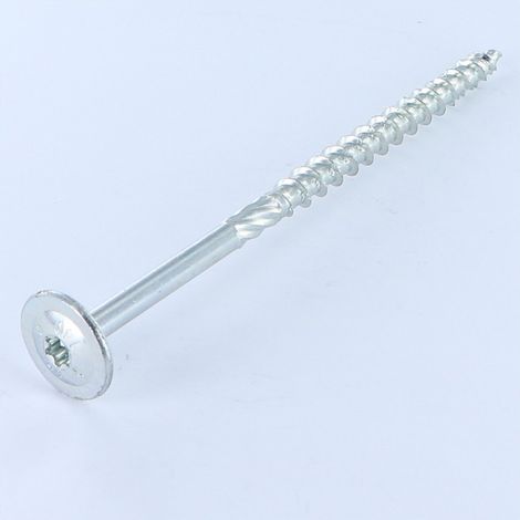 VBA Vis bois agglo Tête disque TORX T40 8X100 Acier zingué-1 pièce