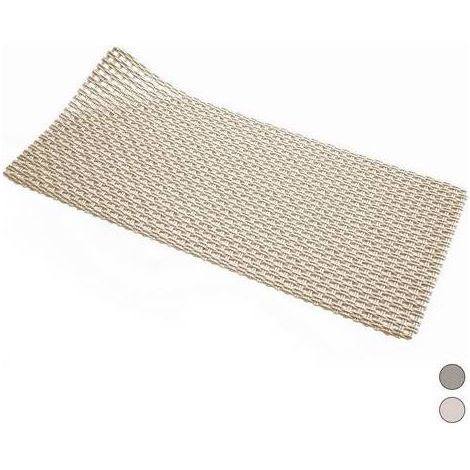 TAPPETO ANTISCIVOLO PER VASCA MOD.VINTAGE CM 72x36 Misura: Grigio