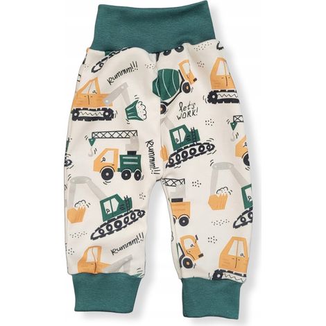 Pants 104, kurze, nicht komprimierende Shorts für Jungen im Kindergartenalter mit Bagger-Print (1/5)