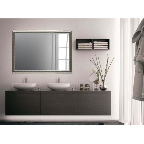 Miroir Mural avec Cadre 30 x 25 cm pour Salle de Bain (1/5)