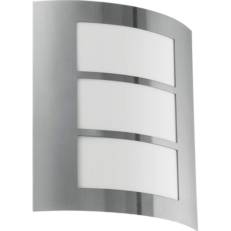 Eglo CITY Outdoor wall lighting Acciaio inossidabile E27 15 W (1/5)