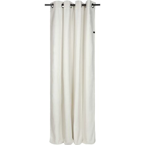 SCHÖNER WOHNEN Tenda con occhielli COAST - 1 pezzo 140x250 cm, Bianco
