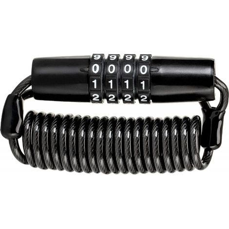 Diebstahlsicheres Kabel max. 150 cm Diebstahlsicheres Helmschloss Kombinationsschloss mit 4-stelligem Code Diebstahlsicheres Fahrrad Ski Snowboard Modell 2 (1/5)