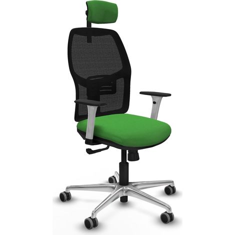 Chaise de bureau piqueras y crespo Alfera blanc soutien lombaire (1/2)