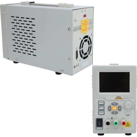 SP3051 Digitales Einkanal-Netzteil mit variabler Spannung/Stromstärke für die Reparatur von Mobiltelefonen, Wechselstrom 110–240 V, EU-Stecker (1/5)