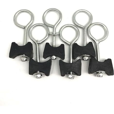 Accessoires pour trampolines, Vis pour trampolines, Vis pour fixer le trampoline, 6 packs, convient aux grands et petits trampolines. (1/5)