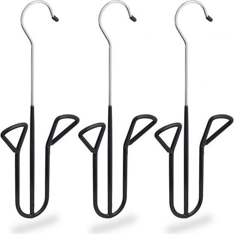 Juego de 3 perchas para zapatos
