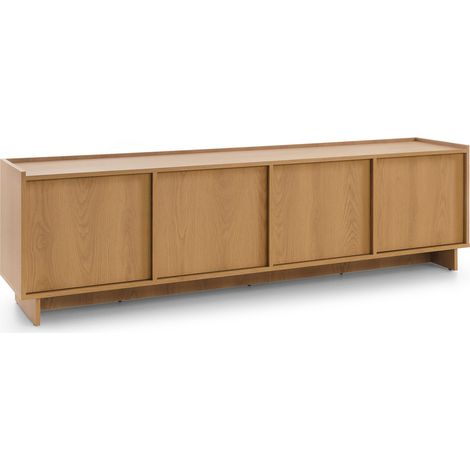 Selsey Yasumi - Mueble de TV - 195 cm - efecto roble (1/5)