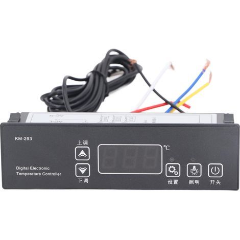 220V Digitaler Temperaturregler, NTC-Sensor, hochpräziser elektronischer Thermostat für Kühlschrank und Gefrierschrank (1/5)