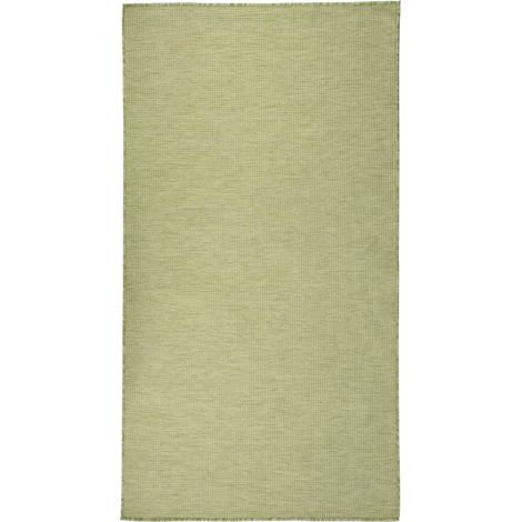 Outdoor Flatweave Rug 80x150 cm Green vidaXL