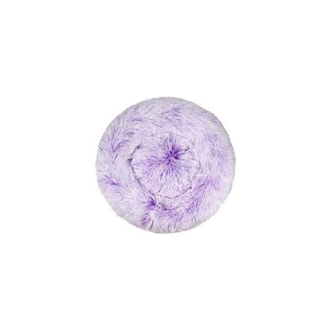 Coussin moelleux lavable pour chat et chien, dégradé violet, 40 cm –