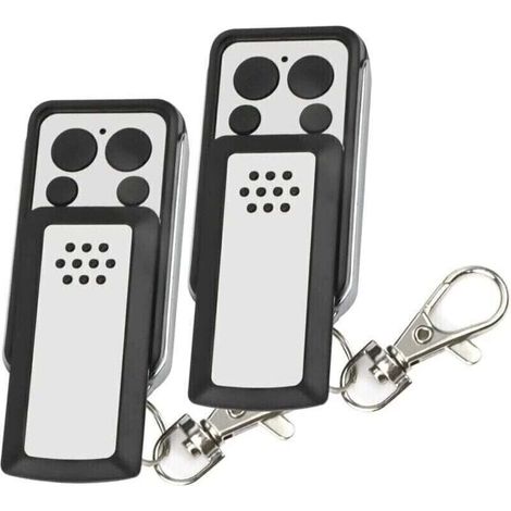 Lot de 2 télécommandes de Portail pour AVIDSEN 114253 104257 104251 Compatible avec la Marque Avidsen Extel (1/4)