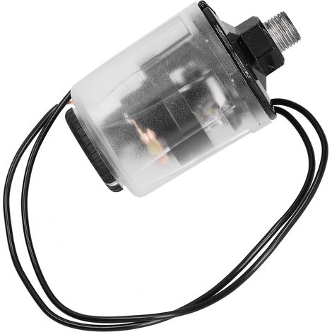 Pressostat automatique à eau, rond, transparent, à fil intérieur réglable, contrôleur de pression pour pompe à eau mécanique (1/5)