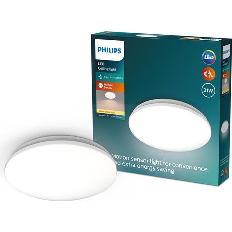 Philips Acuna plafón LED blanco 345 mm de diámetro