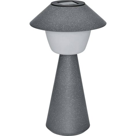 Lampe d'extérieur Damon H31,8cm bleu gris - Atmosphera créateur d'intérieur (1/4)
