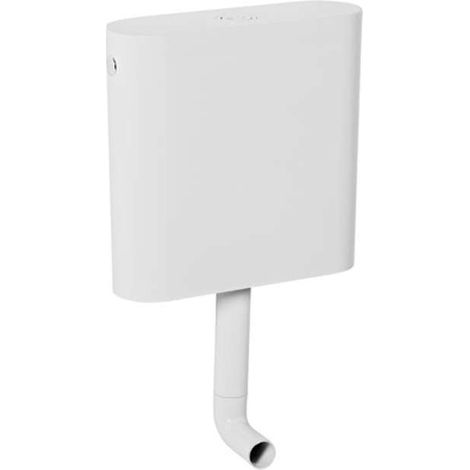Jika - Cisterna de descarga, 380x370, llenado lateral, Dual Flush, blanco H8937100000001 (1/3)
