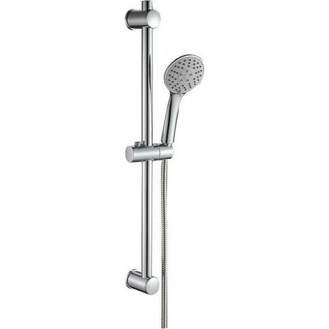 Kalkschwarzes auf und ab mit 3-strahl-dusche - serie syros blisal0141cr (1/3)