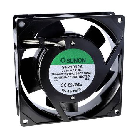Ventilador axial Sunon sf23092a-2092hsl.gn 49,25 m³/h 25x92x92 mm