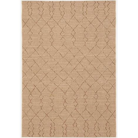 Tappeto da esterno in polipropilene effetto sisal color corda Grace (1/2)