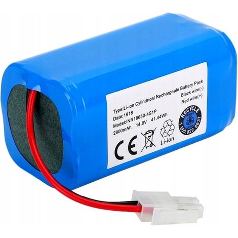 Batería recargable para iLife A4s A6 V7s X620 14.4V 2800mAh Li-Ion