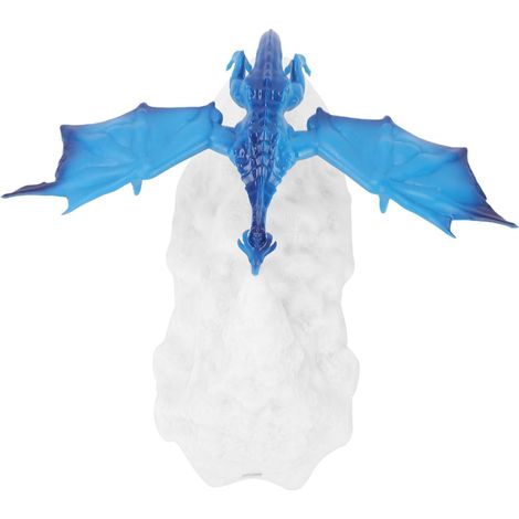 Bewinner Lampe Dragon de Glace Bleue Imprimée en 3D, Bureau à (1/5)