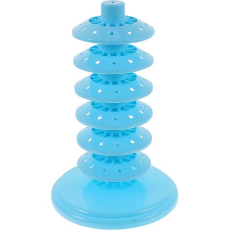 Présentoir à sucettes à plusieurs niveaux, support à sucettes réglable, présentoir à cake pops-22.00X14.00X14.00CM-Blue (1/4)