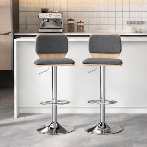 Tabouret de bar réglable de 59 à 110 cm 47,5 x 41 x 102 cm (1/5)