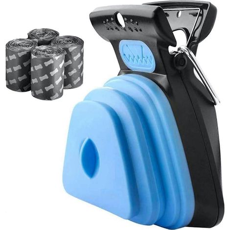 Ramasse-crottes portable pour chiens et chats, compartiment à déchets extensible (1/5)