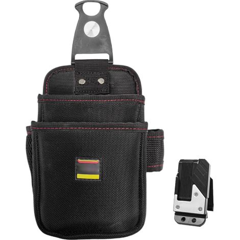 Petite Sacoche À Outils Rangement Transport Pinces Marteau Sac utilitaire à libération rapide Pour menuiserie plomberie réparation domicile et réparations électriques (1/5)