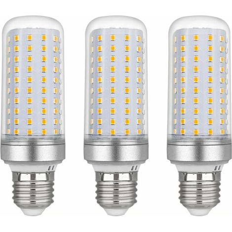 Lampadina LED E27 a forma di mais 30W, AC175-265V, bianco caldo 3000K 2500LM, non dimmerabile, equivalente a lampada alogena da 300W, lampadina LED a forma di mais per lampadari, plafoniere, lampade d