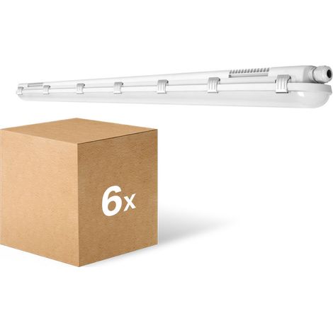 Lot 6x Ledvance Réglette LED Étanche Imperméable 46W 6400lm - 840