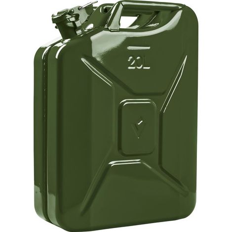 VALPRO Kraftstoffkanister Stahlblech Nenninhalt 20l Olivgrün RAL 6003 Valpro