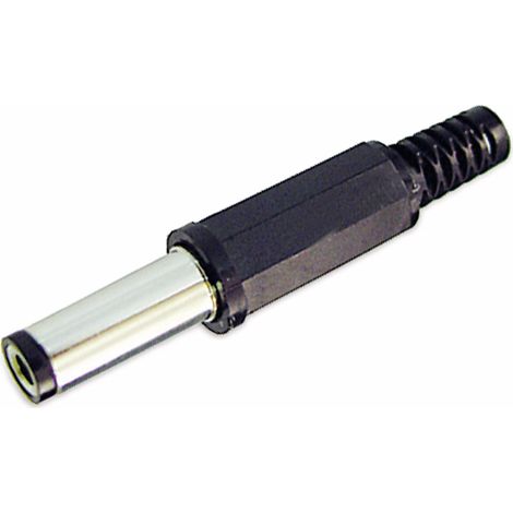 Fiche creuse GOOBAY, Ø 2,5 mm, 9 mm, protection contre la flexion