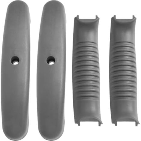 Poignée de rechange pour barbecue à charbon Weber, conception ergonomique, installation facile, compatible avec Weber et autres barbecues à charbon (2 jeux) (1/5)
