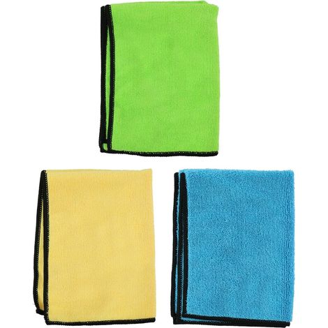 Dunlop - Universal-Mikrofaser-Autoreinigungstücher 35x40 cm 10 Stück. (1/5)