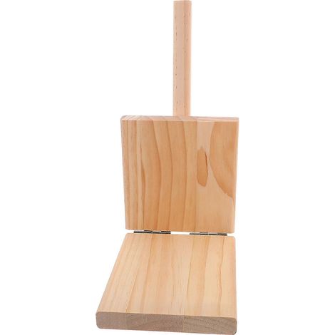 Presse à raviolis en bois compatible avec la fabrication de pâtes à raviolis (5 pièces) (1/5)