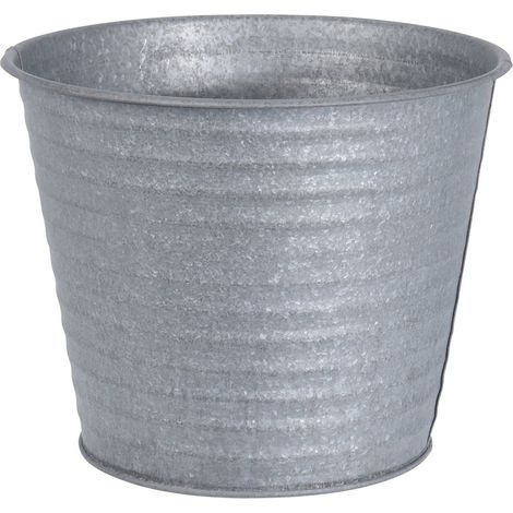 MACETA ZINC 20xH16 CM
