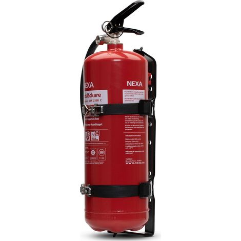 Fh 006 support vehicule pour extincteur a poudre 6kg