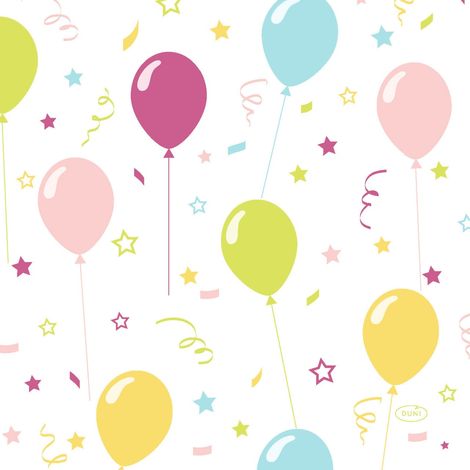 Duni Servietten Balloon Fun 33 x 33 cm - 20er Pack