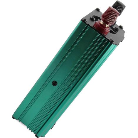 Convertisseur CC/CA 25-26 V en alliage d'aluminium, réparation intelligente, onduleur de puissance à onde sinusoïdale 300 W 12 V à (1/4)